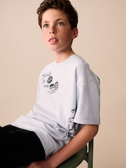 Grey Skate Short Sleeve Graphic T-Shirt (3-16yrs) - Image 2 of 7