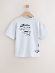 Grey Skate Short Sleeve Graphic T-Shirt (3-16yrs) - Image 5 of 7
