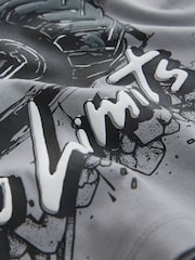 Grey Monster Truck Short Sleeve Graphic T-Shirt (3-16yrs) - Image 3 of 4