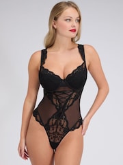 Boux Avenue Black Sophie Lace Body - Image 1 of 8