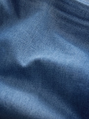 světle modrá - Skinny Fit - Pohodlné Elastické, strečové džíny, rifle - Obrázek 9 z 9