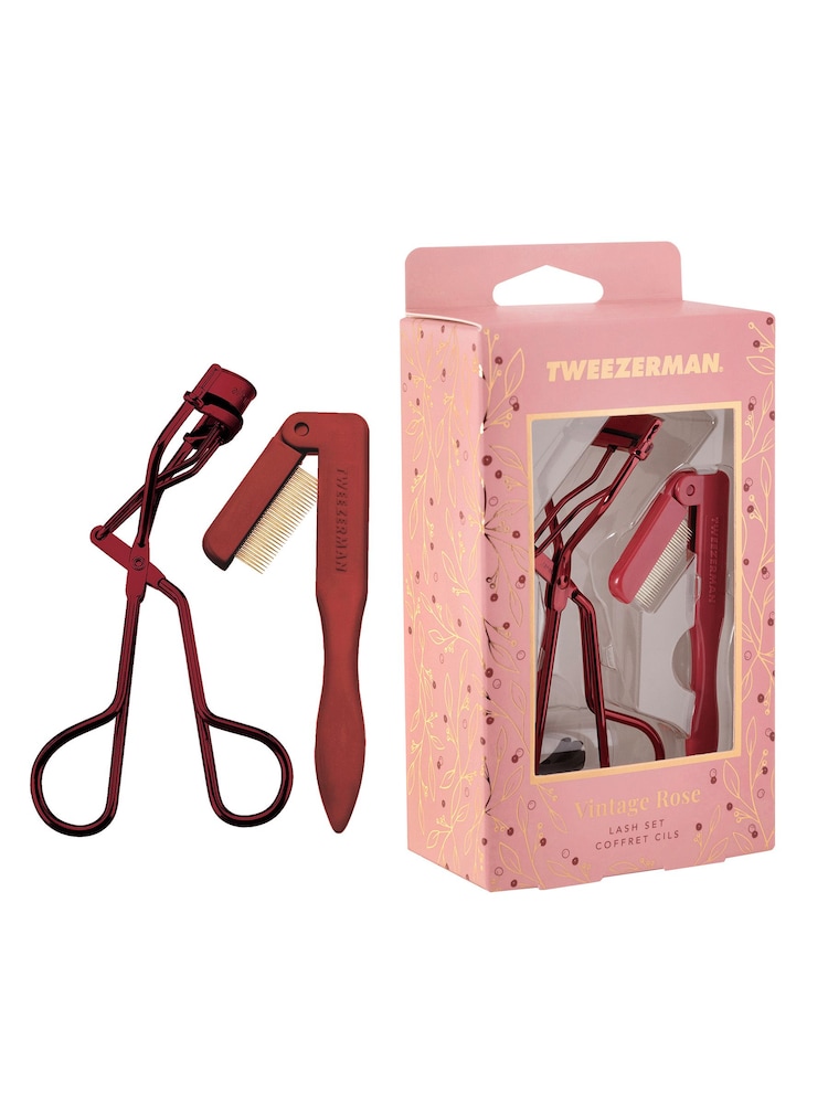 Tweezerman Vintage Rose Lash Gift Set (Worth £30) - Image 1 of 5 Tweezerman Vintage Rose Lash Gift Set (Worth £30) - Image 1 of 5