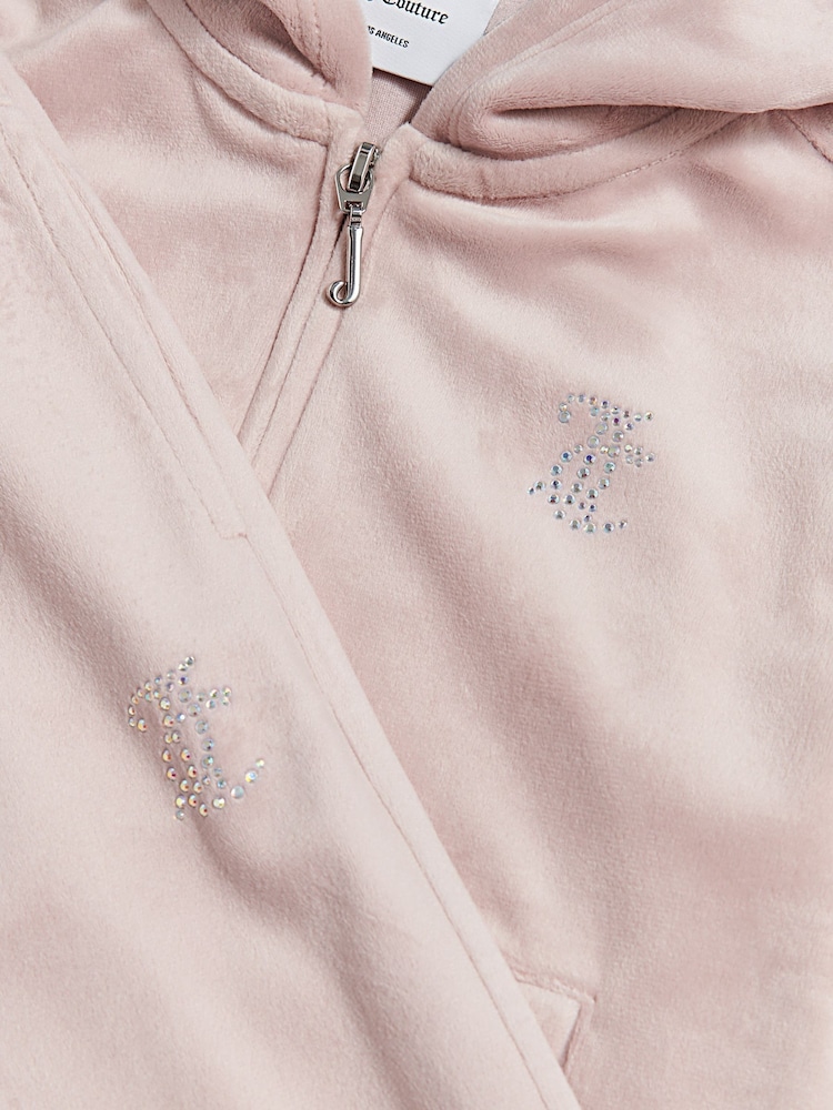 Juicy Couture Purple Zip Through Hoodie and Relaxed Joggers Set - Image 12 of 12 Juicy Couture Purple Zip Through Hoodie and Relaxed Joggers Set - Image 12 of 12