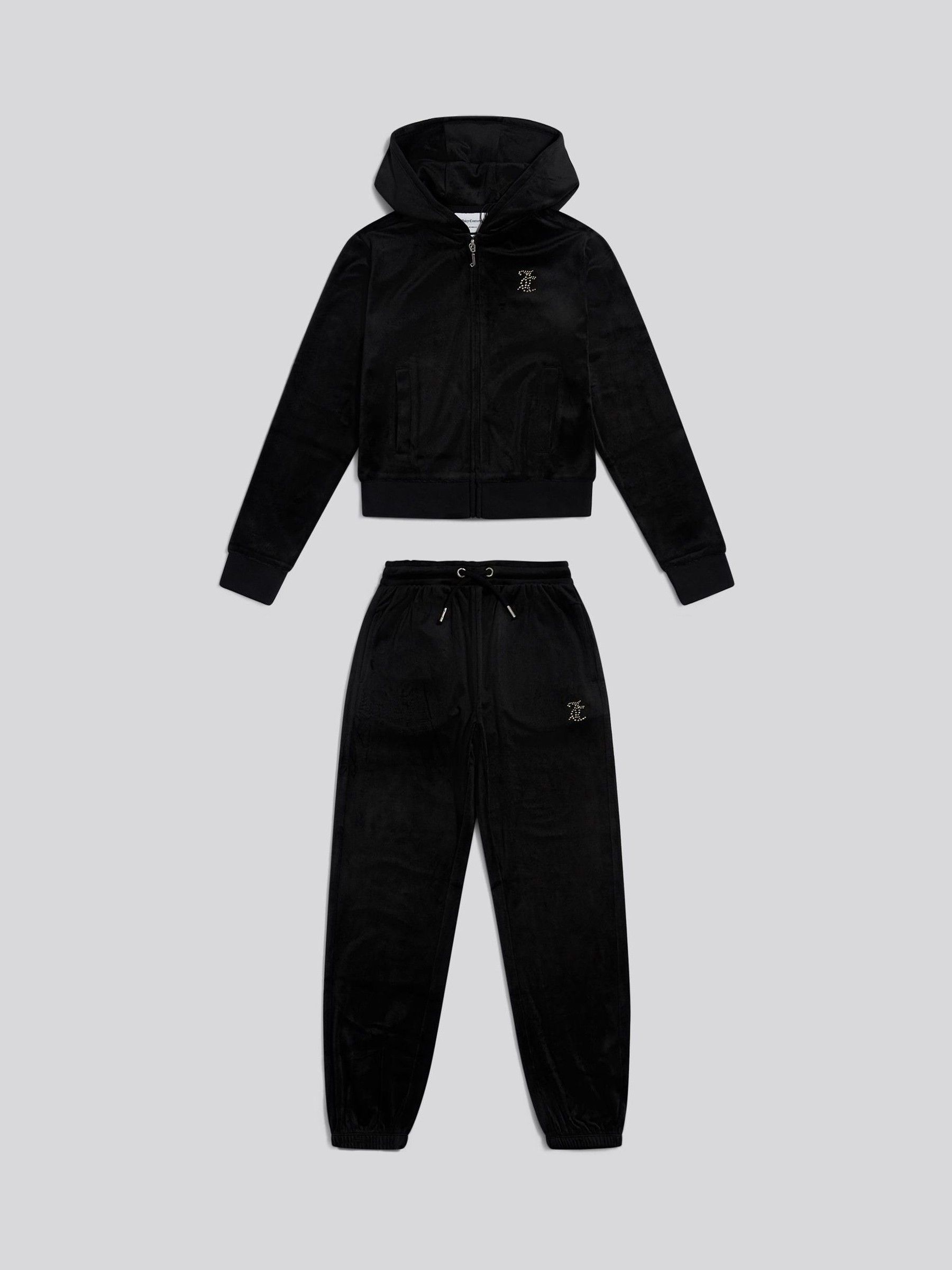 Satın al Siyah - Juicy Couture Fermuarlı Kapüşonlu Sweatshirt ve