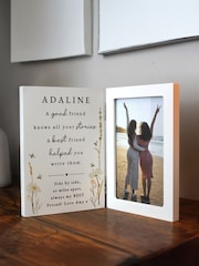 Personalised Friend Wooden Hinged 6x4 Photo Frame by PMC - Image 1 of 3