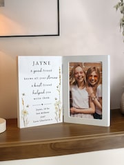 Personalised Friend Wooden Hinged 6x4 Photo Frame by PMC - Image 2 of 3