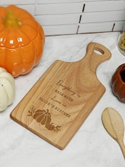 Personalised Pumpkin Paddle Chopping Board by PMC - Image 3 of 3