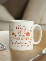 Personalised Loves Autumn Mug by PMC - Image 2 of 3