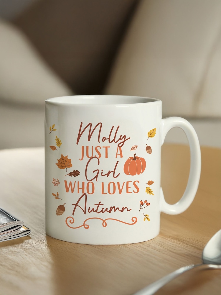 Personalised Loves Autumn Mug by PMC - Image 2 of 3 Personalised Loves Autumn Mug by PMC - Image 2 of 3