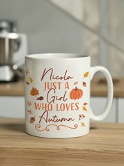 Personalised Loves Autumn Mug by PMC - Image 3 of 3