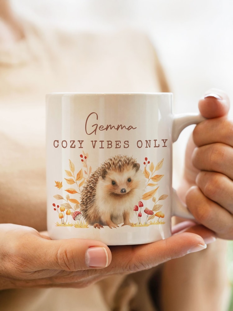 Personalised Hedgehog Mug by PMC - Image 2 of 3
