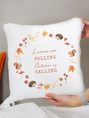 Personalised Autumn Cushion by PMC - Image 2 of 3