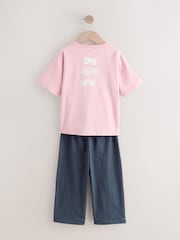 Pink K-Pop Demon Hunters Wide Leg Pyjamas (6-16yrs) - Image 2 of 3
