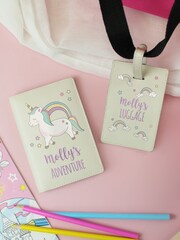 Personalised Unicorn Passport & Tag Set by PMC - Image 1 of 3