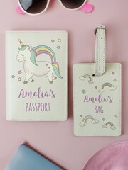 Personalised Unicorn Passport & Tag Set by PMC - Image 2 of 3