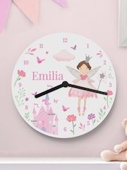 Personalised Fairy Princess Clock by PMC - Image 1 of 3