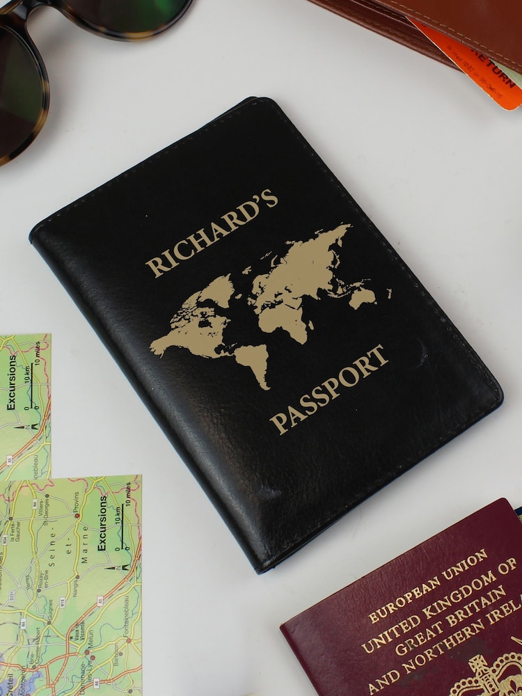 Personalised World Map Passport Holder by PMC - Image 3 of 3