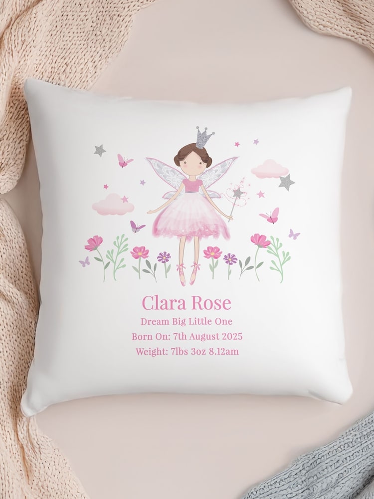 Personalised Fairy Princess Cushion by PMC - Image 3 of 3 Personalised Fairy Princess Cushion by PMC - Image 3 of 3