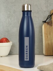 Personalised Metal Insulated Drinks Bottle by PMC - Image 1 of 3