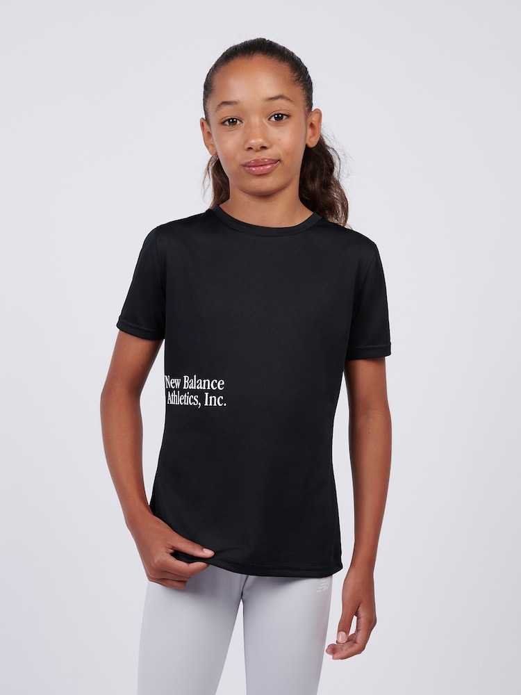 New Balance Black Athletics Graphic T-Shirt - Image 1 of 10 New Balance Black Athletics Graphic T-Shirt - Image 1 of 10