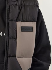 Gym King Black Kids Peak Puffer Gilet - Image 5 of 6