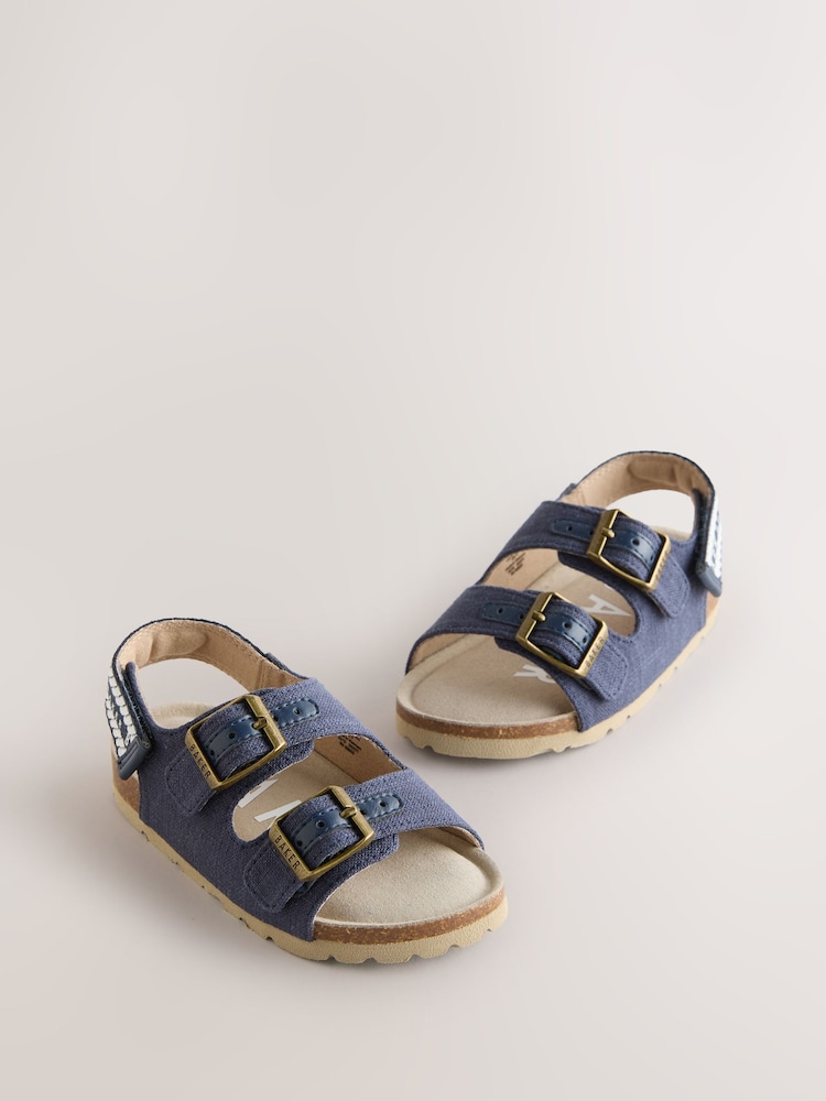 Baker by Ted Baker Double Strap Footbed Sandals - Image 2 of 5