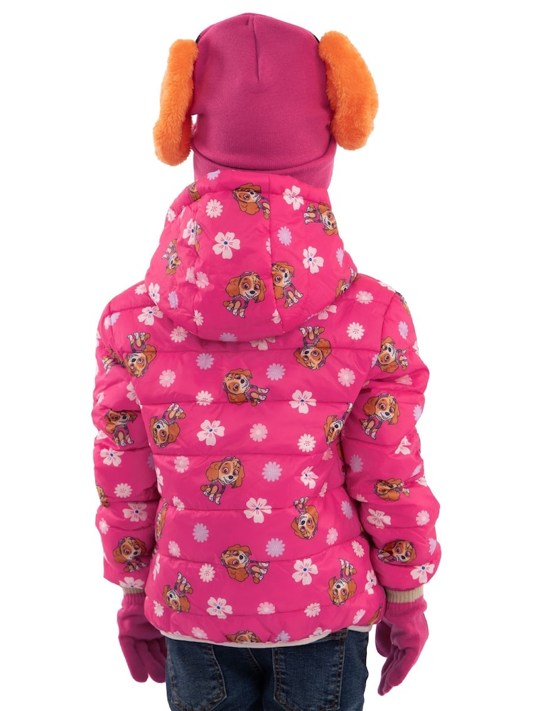 Character Pink Puma Caven III Hat,Gloves and Scarf Set - Image 11 of 11