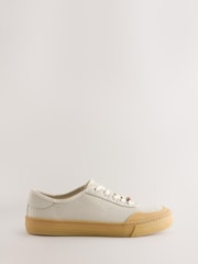 Szarobeżowy - Forever Comfort® Lace-Up Gum Sole Charm Trainers - Obraz 7 z 9