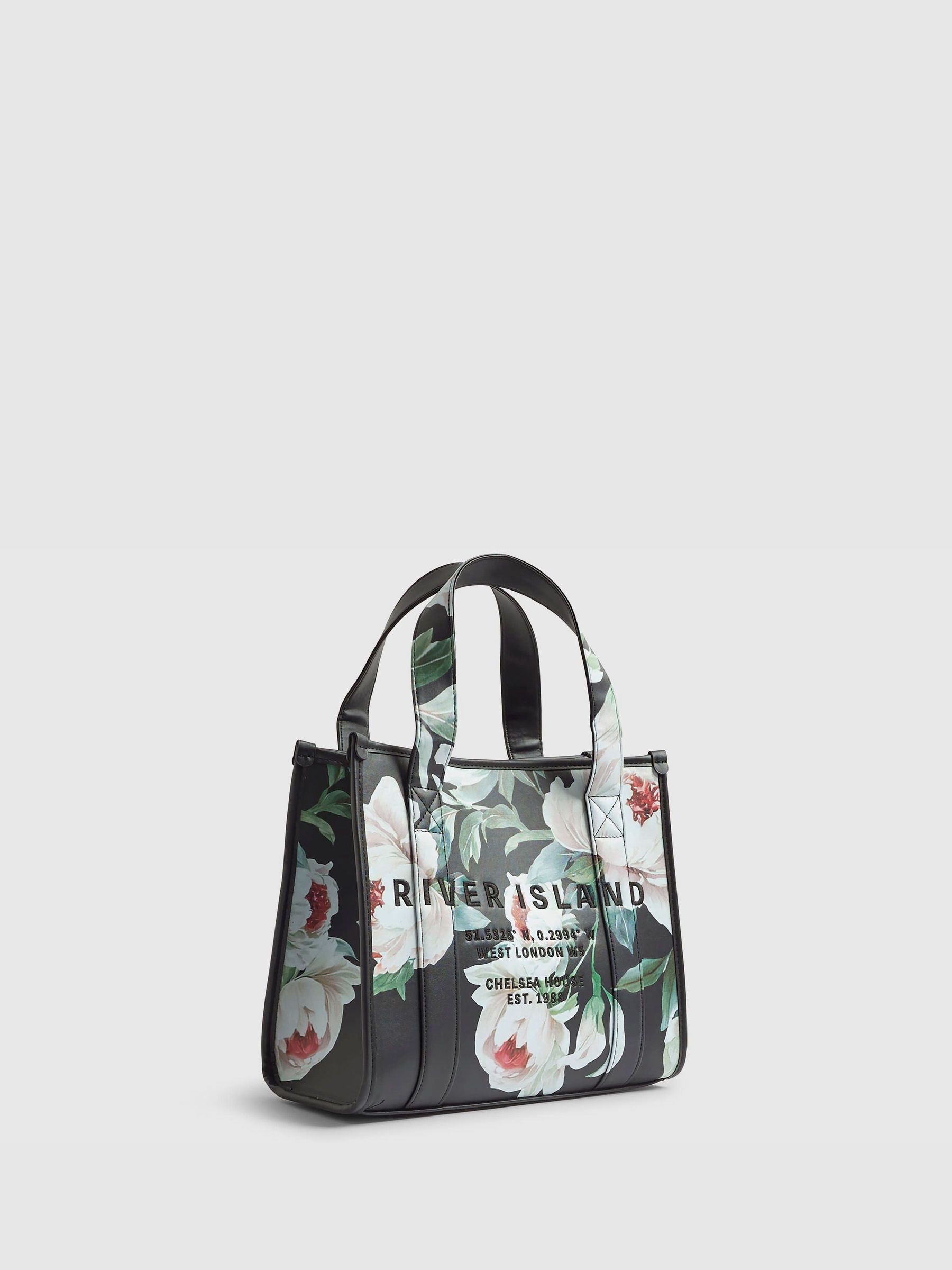 Cumpără River Island Medium Floral Tote Bag from Next Romania