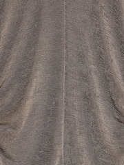 River Island Brown Short Sleeve Ruched Top - Image 6 of 6