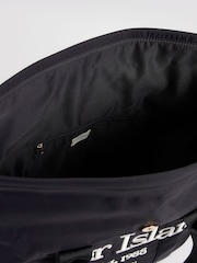 River Island Black Roll Top Holdall logo Bag - Image 5 of 6