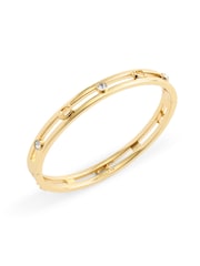 COACH Gold Signature C Open Bangle Bracelet - Image 2 of 4