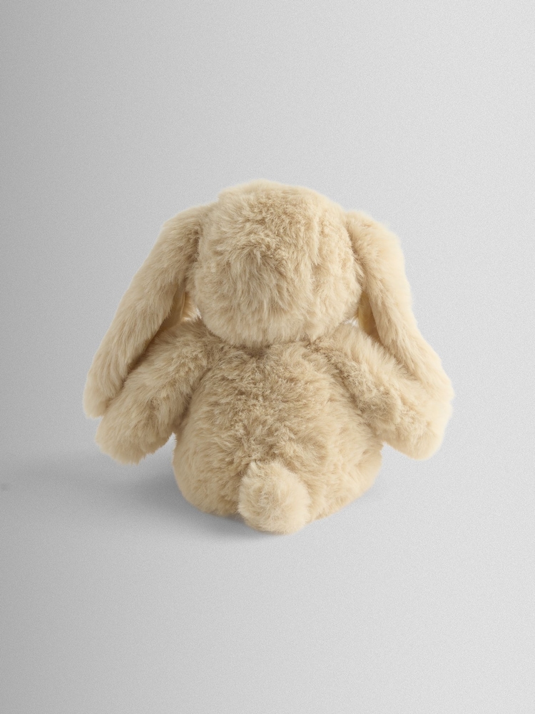 JoJo Maman Bébé Gingham Bobbie Bunny Soft Toy Plushie Small - Image 3 of 3