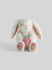 JoJo Maman Bébé Strawberry Betsy Bunny Soft Toy Plushie Small - Image 1 of 4