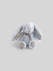 JoJo Maman Bébé Floral Benny Bunny Soft Toy Plushie Small - Image 1 of 3