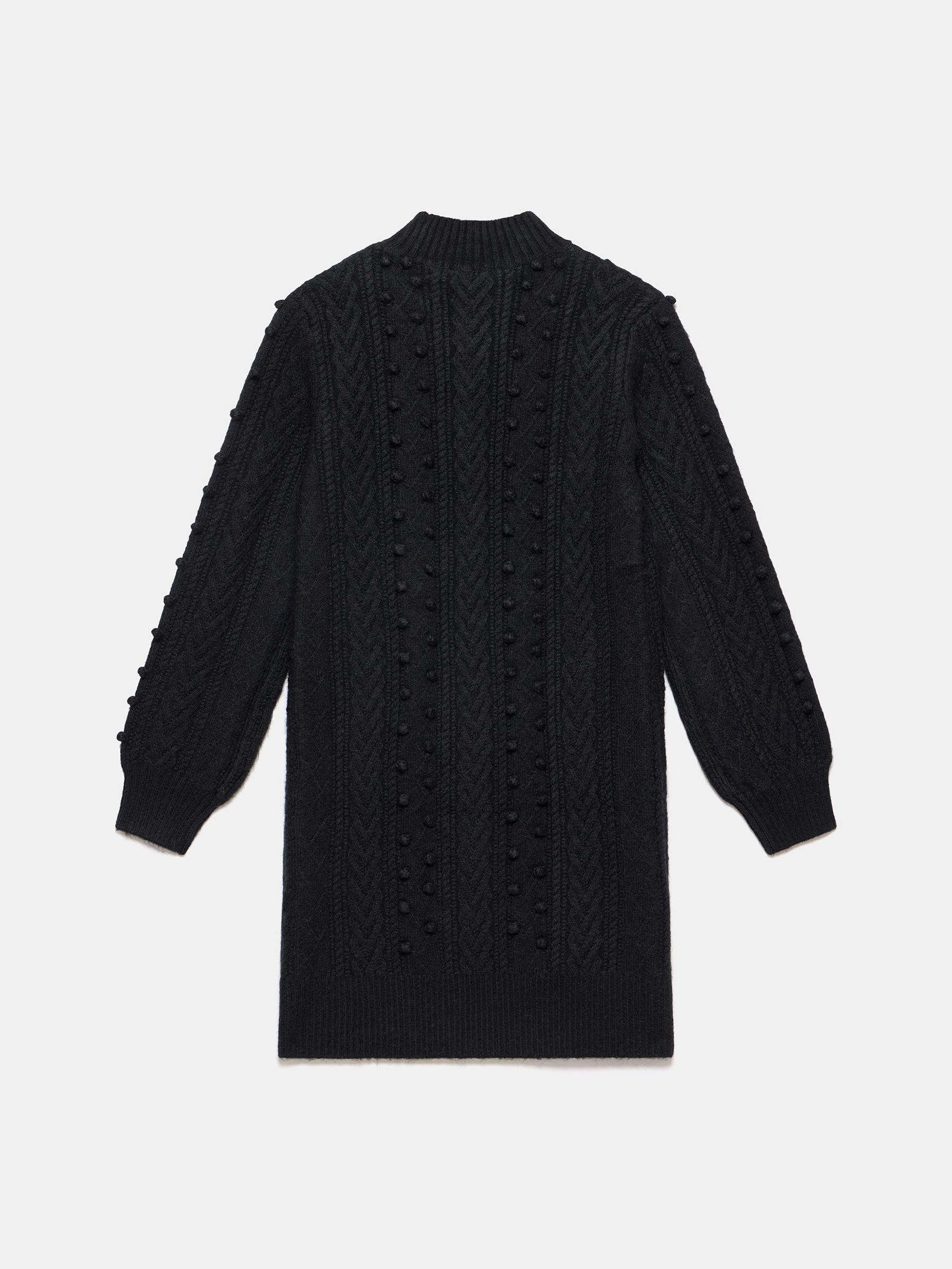 Buy Mint Velvet Black Cable Knit Mini Dress from Next USA