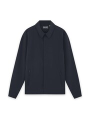 Lyle & Scott Blue Zip Through Nylon Overshirt - Image 5 of 5