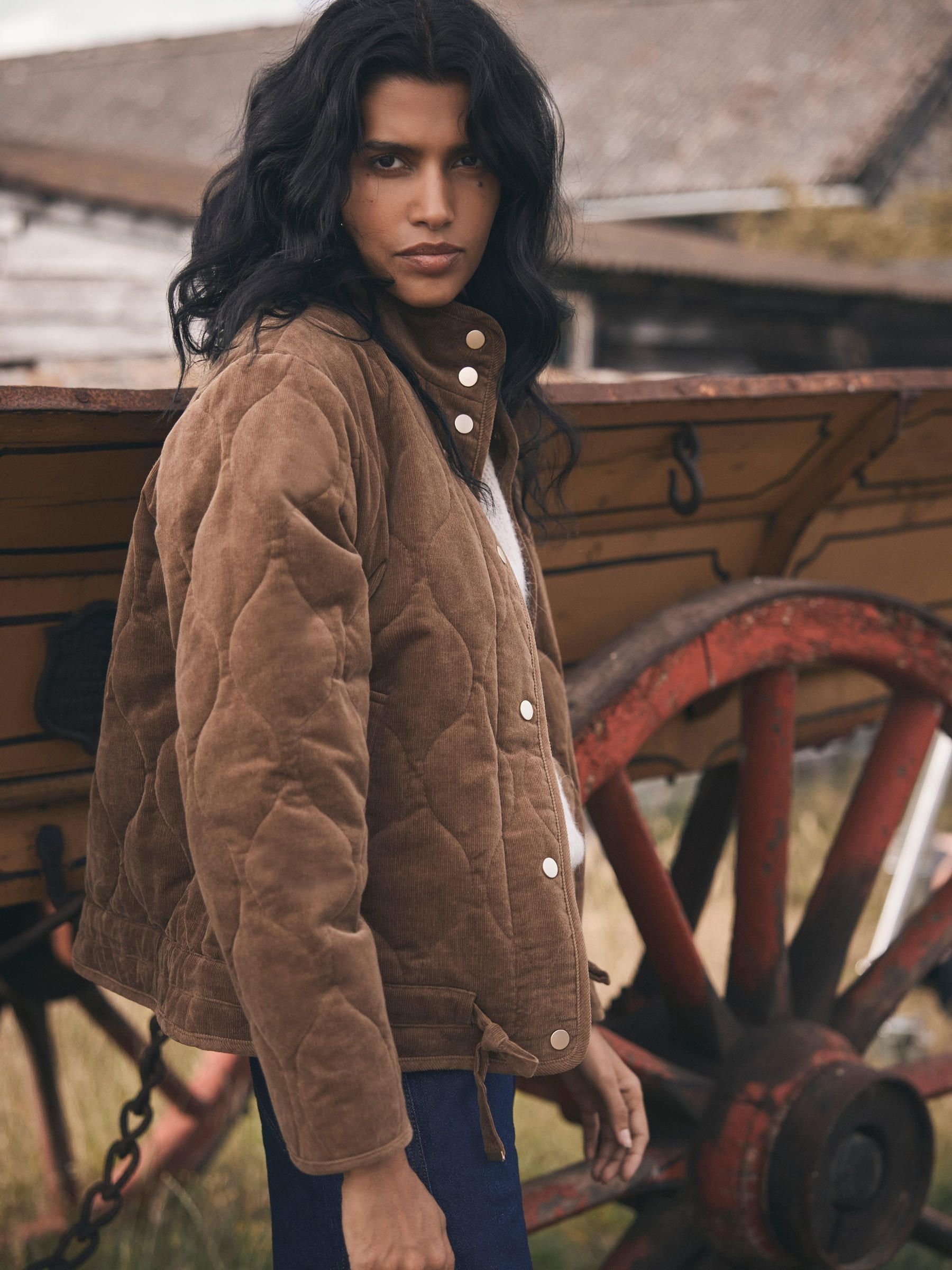 ジャケット・アウター sillage brown overall セール】レザレット スエードライクジャケット（ブルゾン）｜FREAK'S