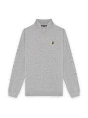 كنزة تُلبس من الرأس بربع سحّاب من Lyle & Scott - صورة 1 من 3