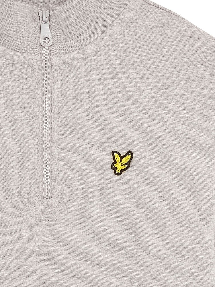كنزة تُلبس من الرأس بربع سحّاب من Lyle & Scott - صورة 3 من 3