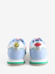 Eleanor Bowmer Blue Chequerboard Chunky Trainers - Image 5 of 6