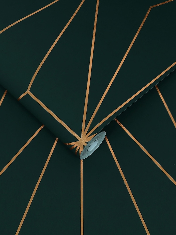 Graham & Brown Emerald Harmony A4 Wallpaper Sample - Image 3 of 3