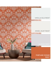 Graham & Brown Orange Imperial A4 Wallpaper Sample - Image 4 of 5