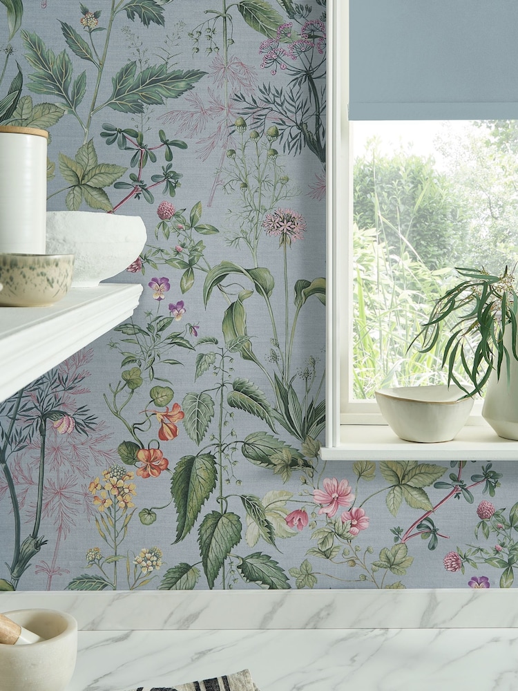 Graham & Brown Sky Edulis A4 Wallpaper Sample - Image 1 of 4 Graham & Brown Sky Edulis A4 Wallpaper Sample - Image 1 of 4