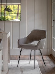 Gallery Home Set of 2 Grey Linden Dining Chairs - Image 1 of 8