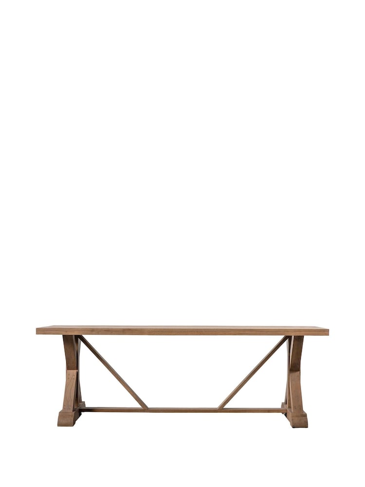 Gallery Home Light Wood Large Wexford Dining Table - Image 4 of 4 Gallery Home Light Wood Large Wexford Dining Table - Image 4 of 4