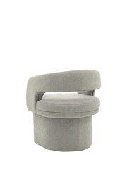 Gallery Home Grey Pimlico Boucle Dining Chair - Image 5 of 8