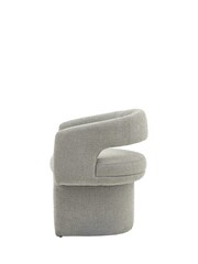 Gallery Home Grey Pimlico Boucle Dining Chair - Image 7 of 8