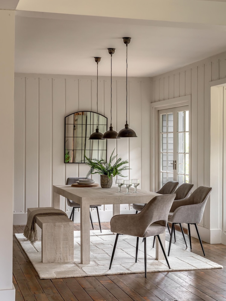 Gallery Home White Fairview Dining Table - Image 1 of 7 Gallery Home White Fairview Dining Table - Image 1 of 7