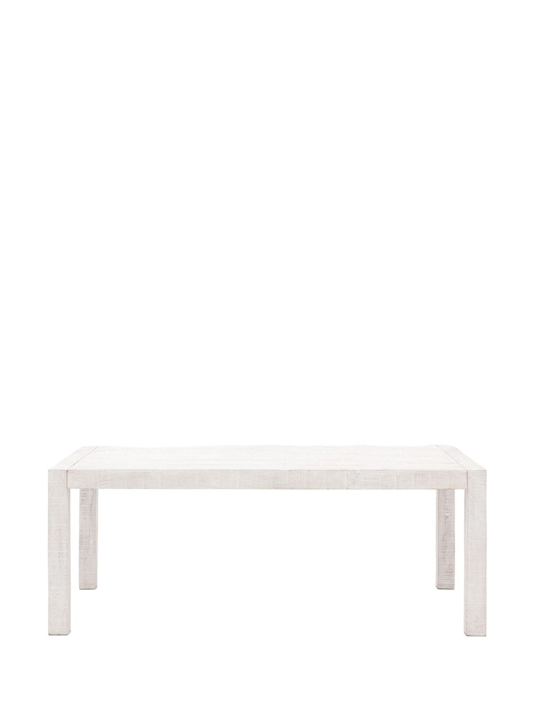 Gallery Home White Fairview Dining Table - Image 7 of 7 Gallery Home White Fairview Dining Table - Image 7 of 7